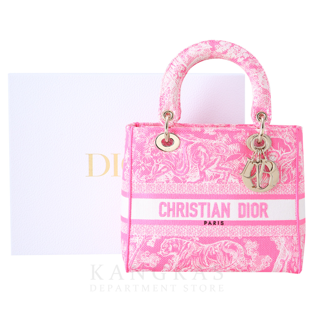 CHRISTIAN DIOR(USED)크리스찬디올 레이디 D Lite 미디엄 백